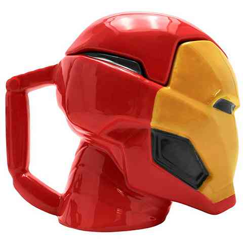 Marvel - Ironman Hrnček teplom meniaci farbu 3D 450ml kép 2