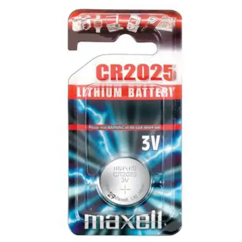 Maxell: Alkalická Lítiová batéria CR2025 1ks blisterové balenie