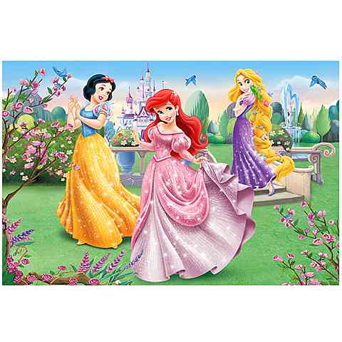 Maxi puzzle Disney Princess Zámocká záhrada 24 dielikov - Trefl ...