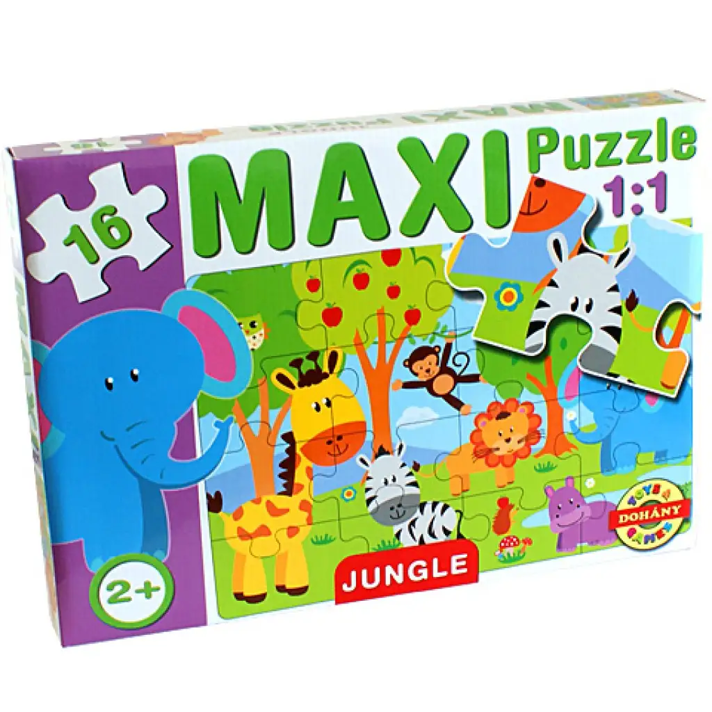 Maxi puzzle Džungľa - D-Toys kép 1