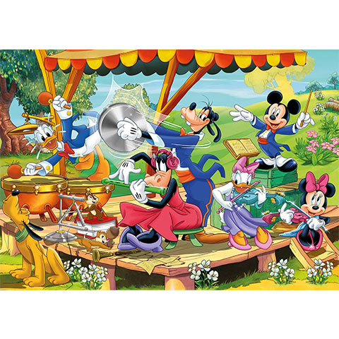 Mickey Mouse Supercolor puzzle 2v1 2x60ks - Clementoni objednať nákup ...