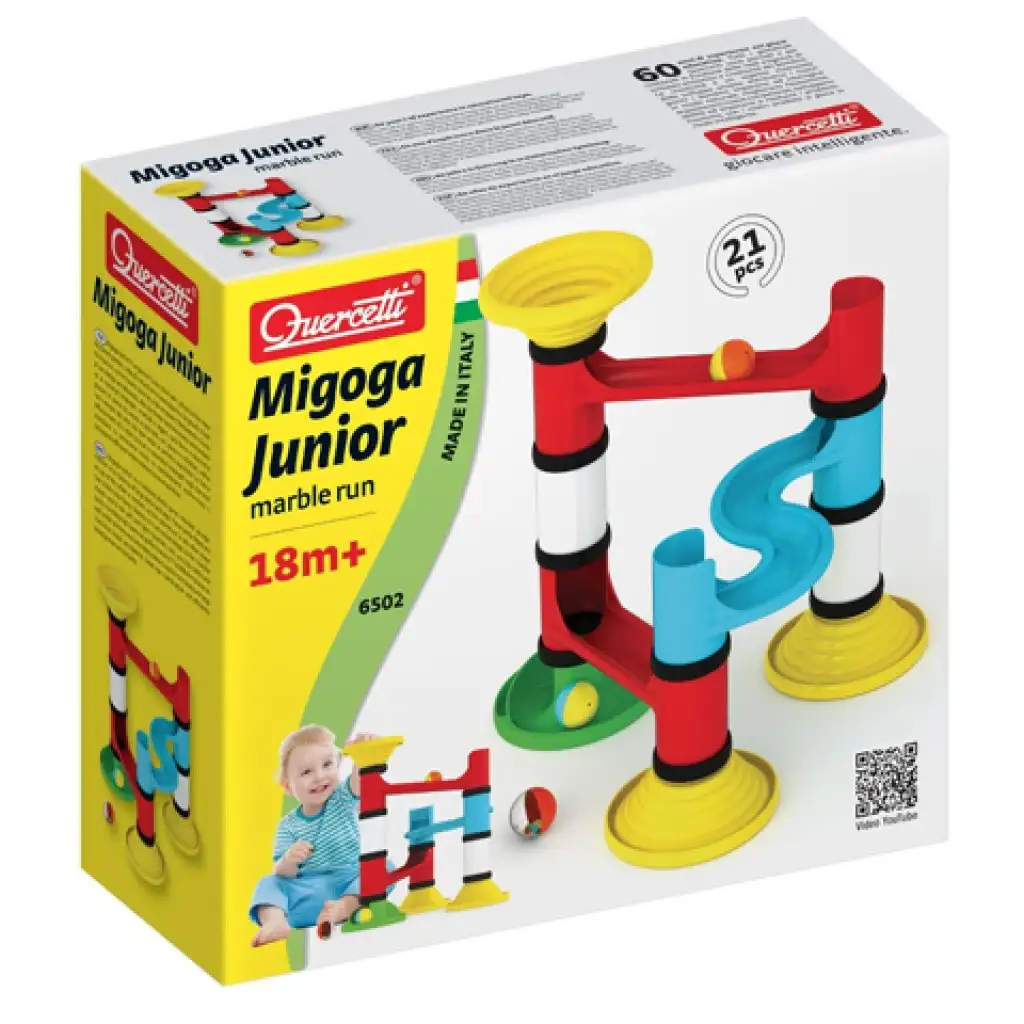 Migoga Junior Guľôčková dráha Basic- Quercetti kép 1