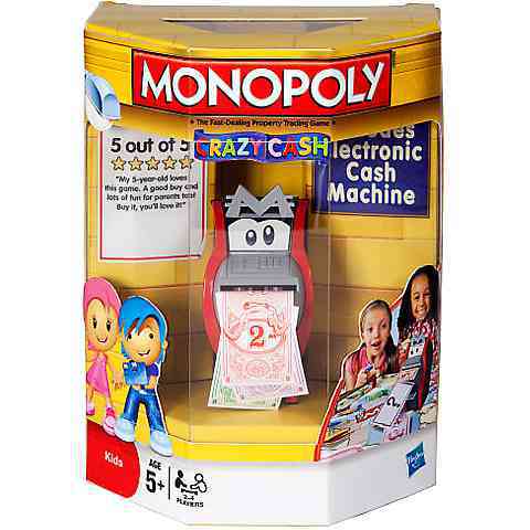 Monopoly Bláznivé bankovky spoločenská hra (maďarskojazyčná verzia)- Hasbro kép 1