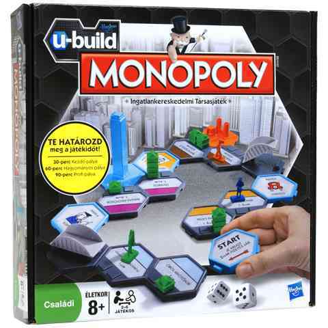 Monopoly Mozaika spoločenská hra (maďarská verzia) - Hasbro kép 1