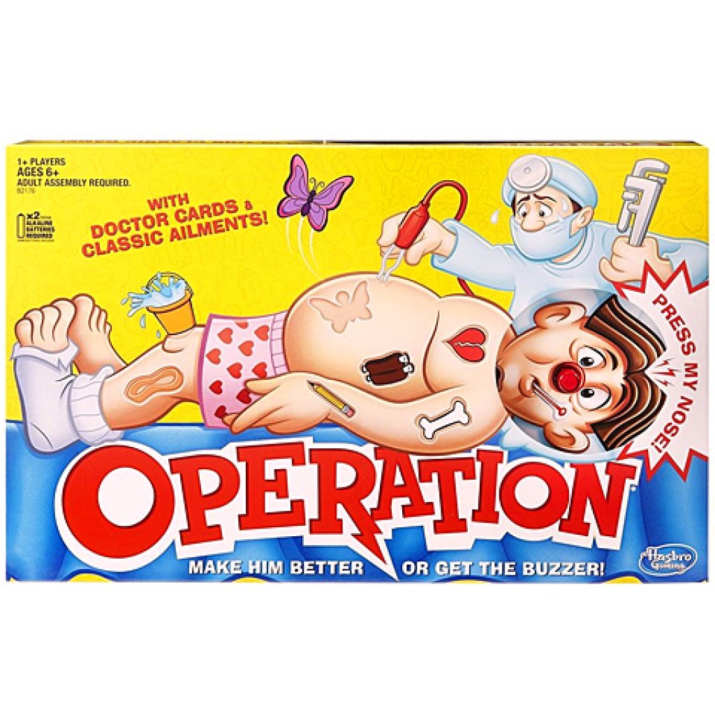 Operácia spoločenská hra - Hasbro (maďarská verzia) kép 1