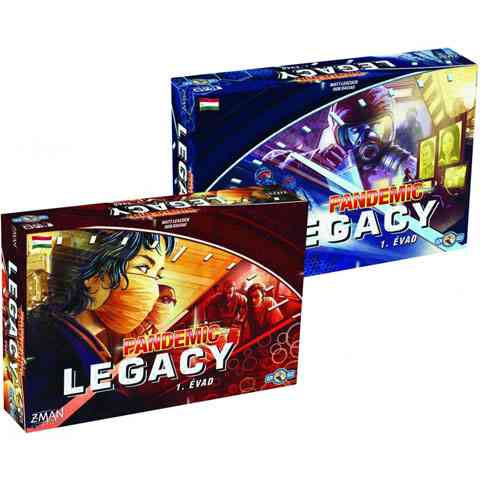 Pandemic: Legacy spoločenská hra maďarské vydanie kép 1