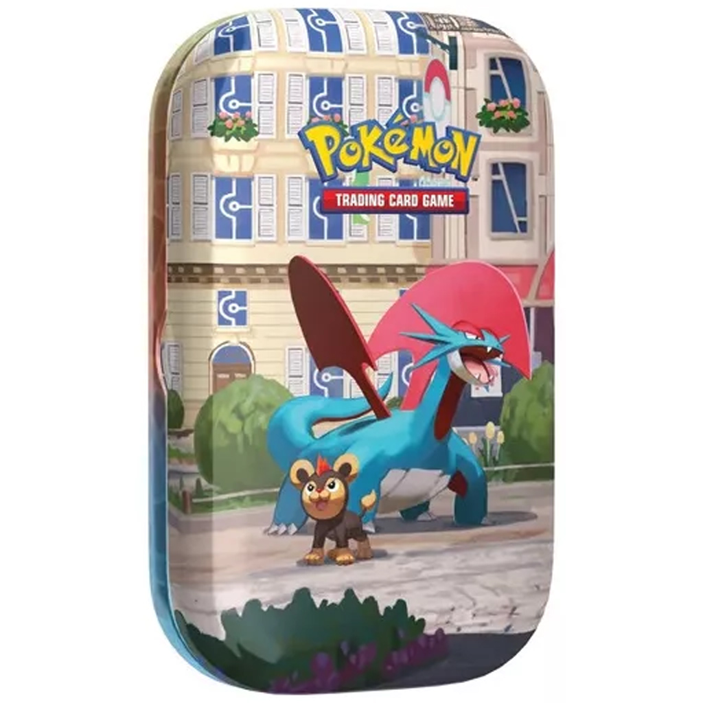 Pokémon TCG: Lumiose City Mini Tin zberateľský balíček kariet v kovovom úložisku v rôznych variantoch 1ks kép 5