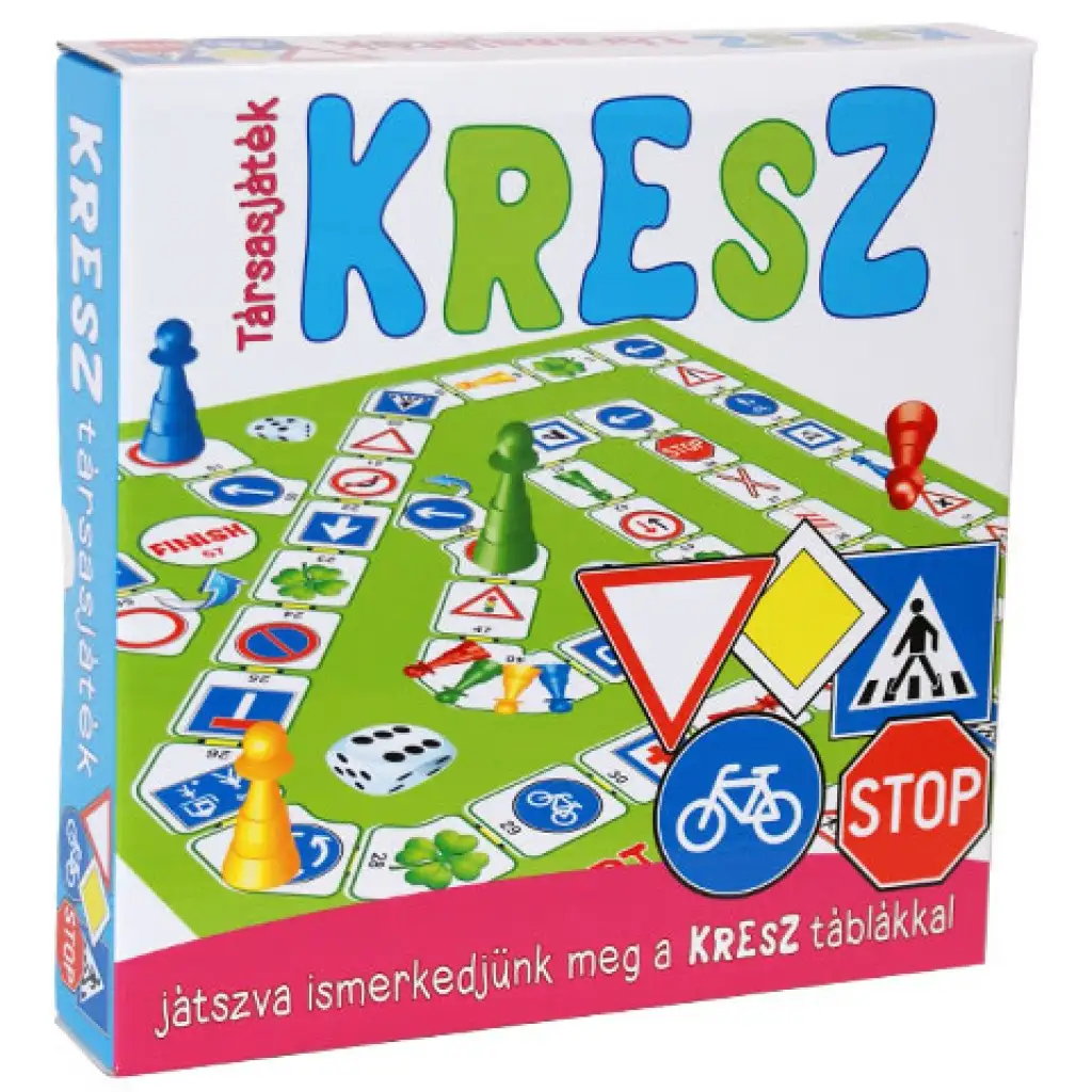 Pravidlá cestnej premávky spoločenská hra (v maďarskom jazyku) - D-Toys kép 1