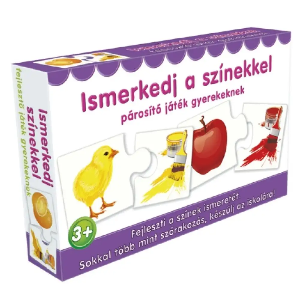 Puzzle pre najmenších - Zoznám sa s farbami kép 1