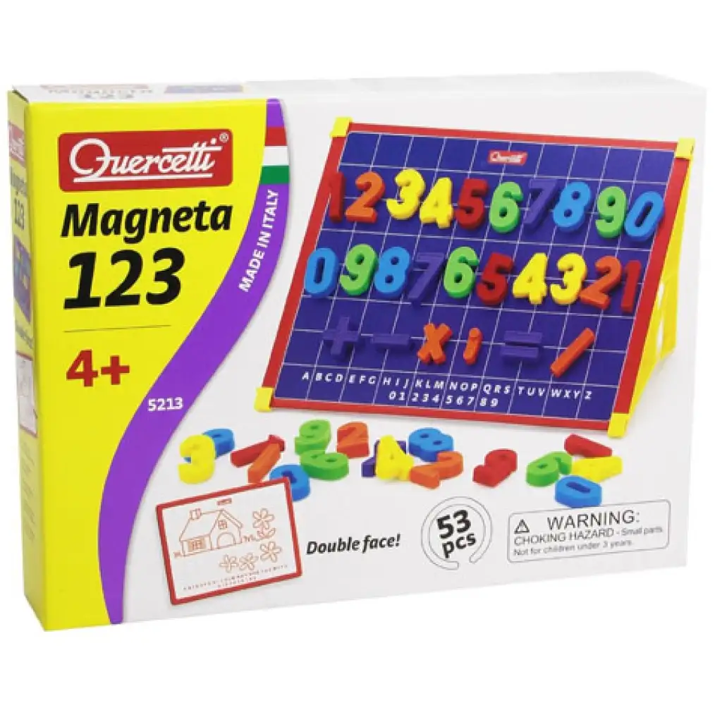 Quercetti: Magnetická tabuľa s číslicami 48ks kép 1