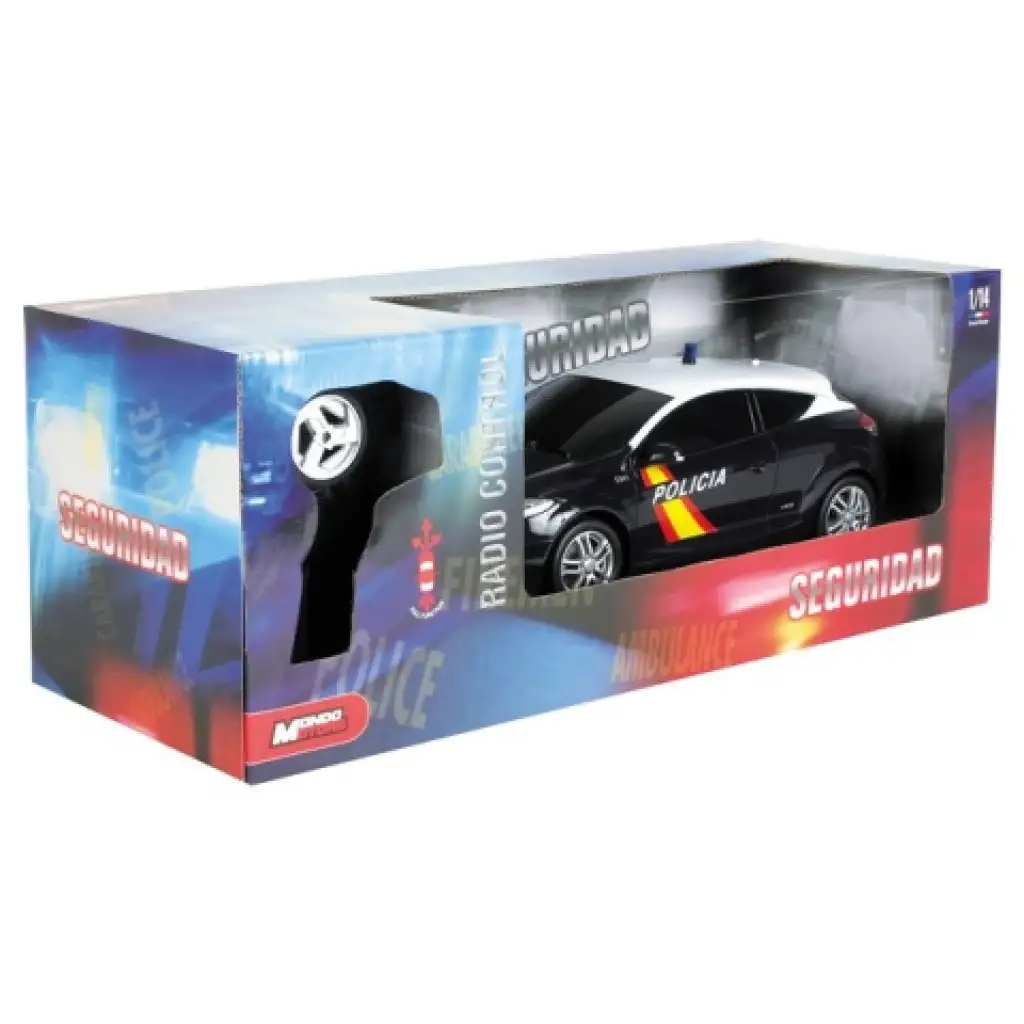 RC Renault Megane RS Policia auto na diaľkové ovládanie 1/14 - Mondo kép 3
