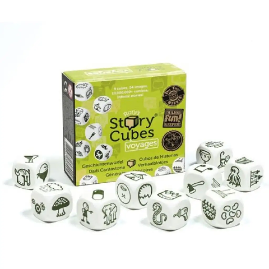 Rory's Story Cubes Voyages - Príbehy z kociek Výpravy (s maďarskými pravidlami)  kép 1