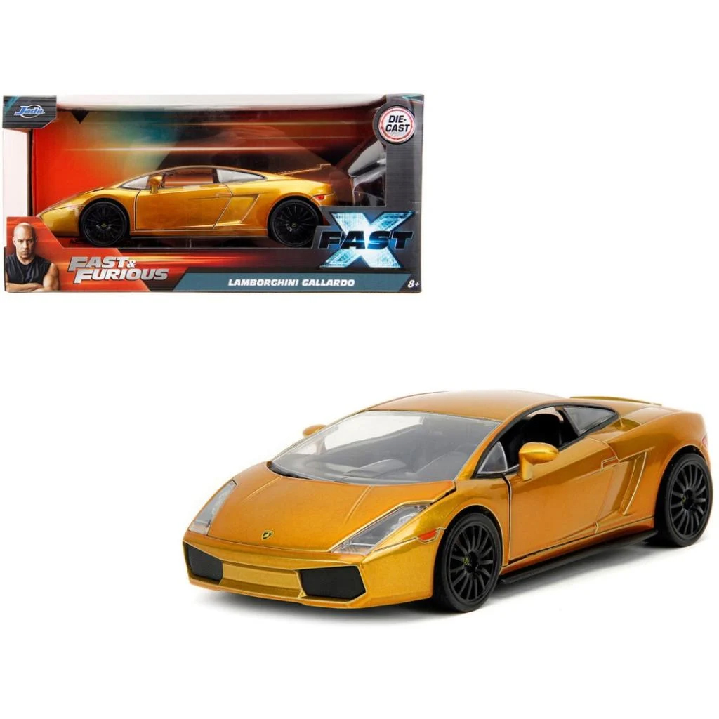 Rýchlo a zbesilo: Lamborghini Gallardo kovový model auta 1/24 - Jada Toys kép 1