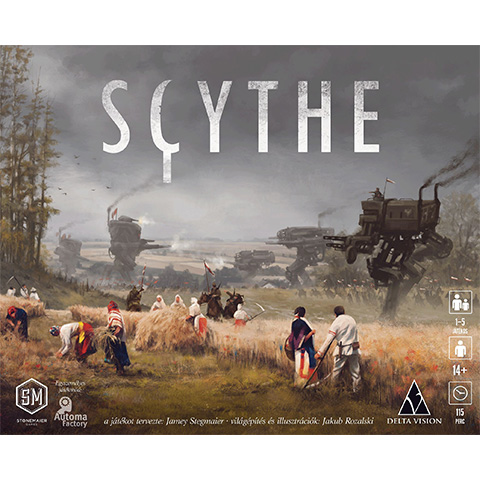 Scythe spoločenská hra - Maďarské vydanie kép 1