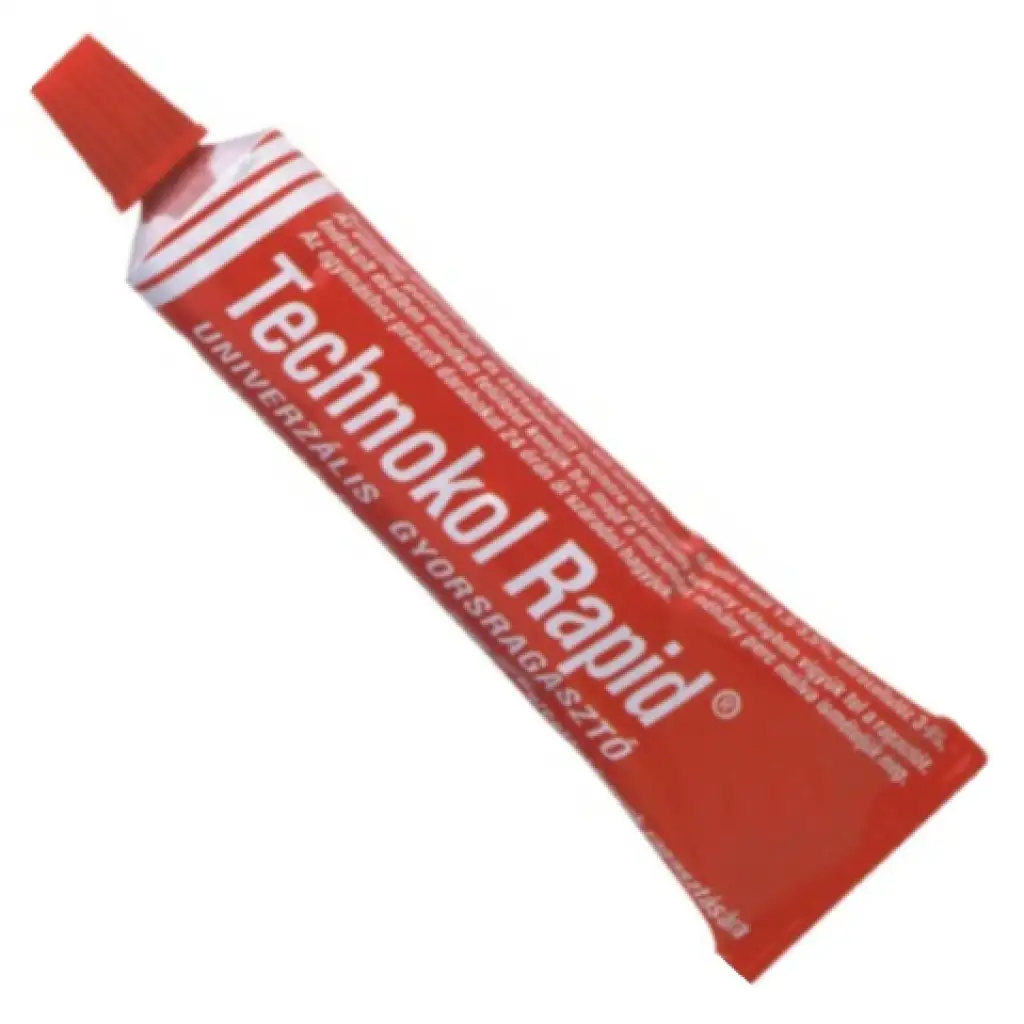 Sekundové lepidlo Technocol Rapid červené 60g   kép 1