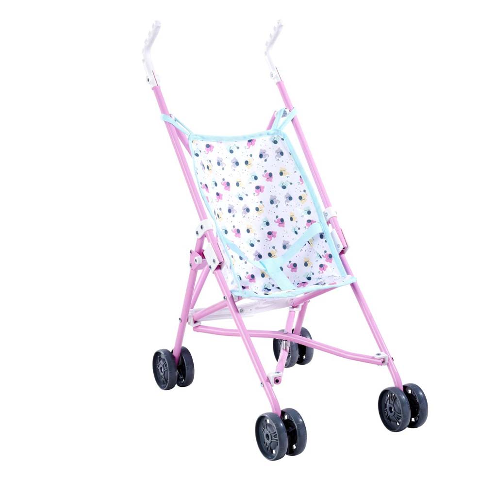 Skladací ružový kočík - Simba Toys kép 1