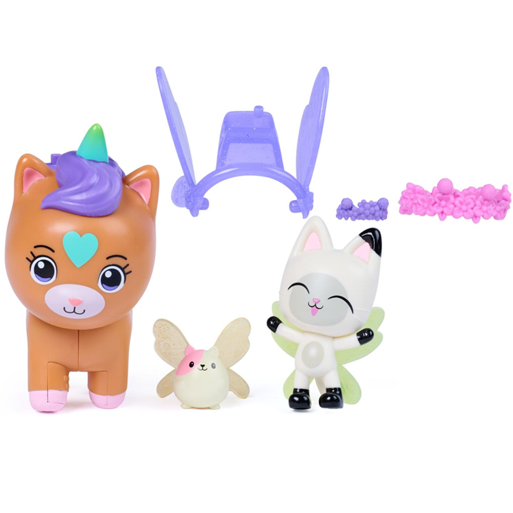 Gabi bábkový domček: Pandy Paws a Kico herný set - Spin Master kép 2