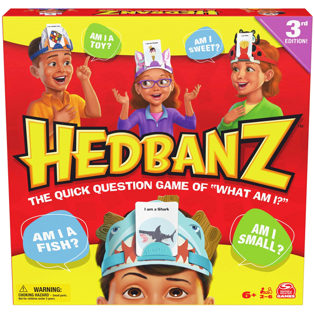 Hedbanz 3. vydanie spoločenskej hry - Spin Master kép 1
