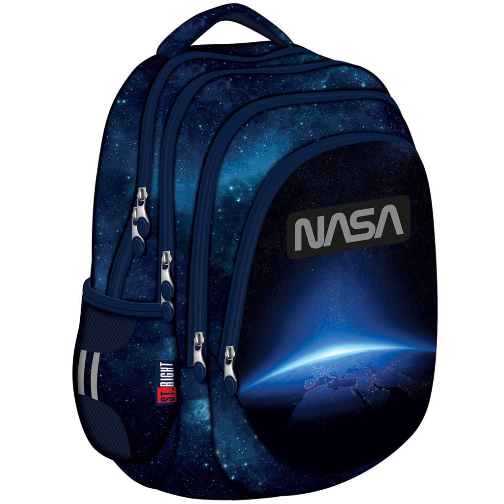 St.Right NASA Blue Earth View ergonomický školský batoh, ruksak BP06 43x32x20cm kép 1