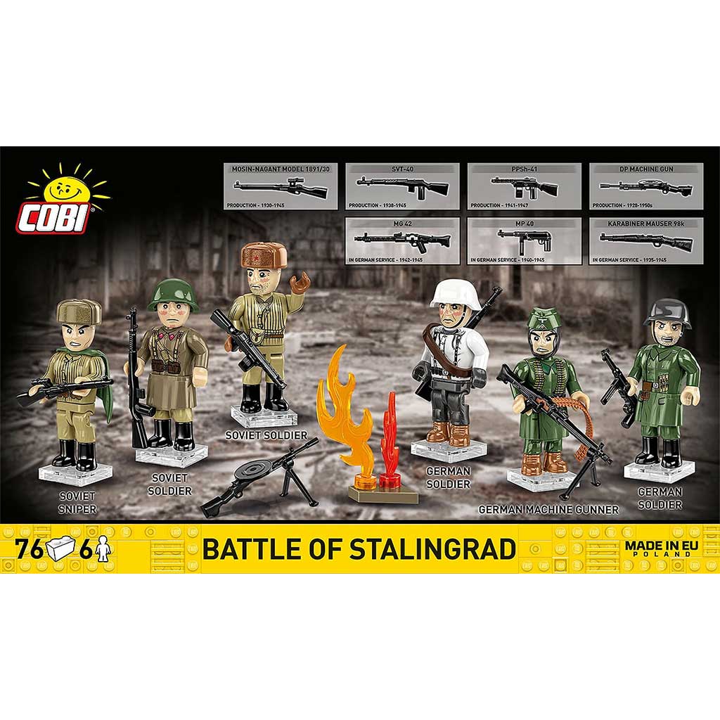 COBI: WWII Stalingradská bitka figúrková sada (2061) kép 2