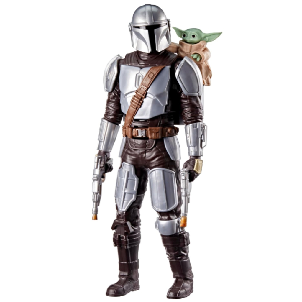 Star Wars: Akčný figurkový set Mandalorian a Grogu so zvukom - Hasbro kép 2