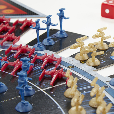 Star Wars Risk spoločenská hra (s maďarskými pravidlami) - Hasbro kép 3
