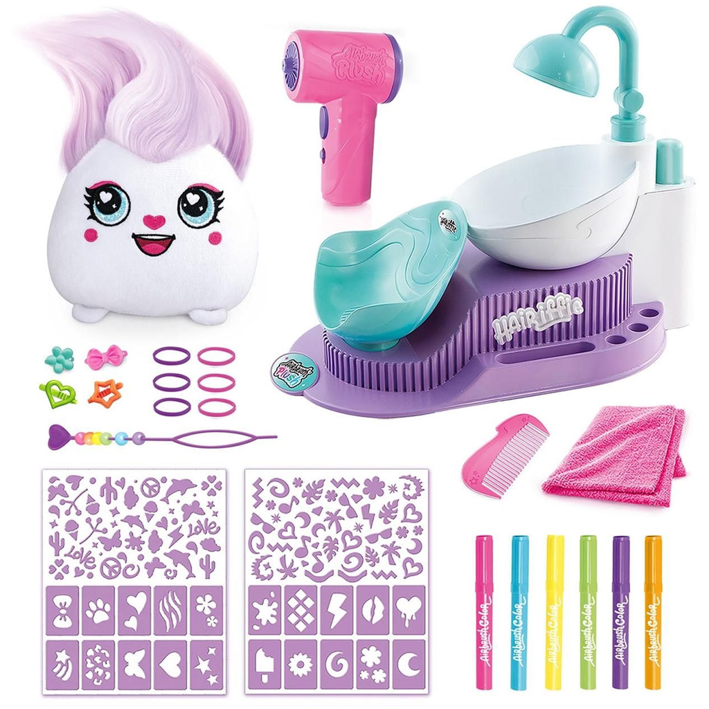 Style 4 Ever: Airbrush Plush Hair-iffic kaderníctvo kép 4