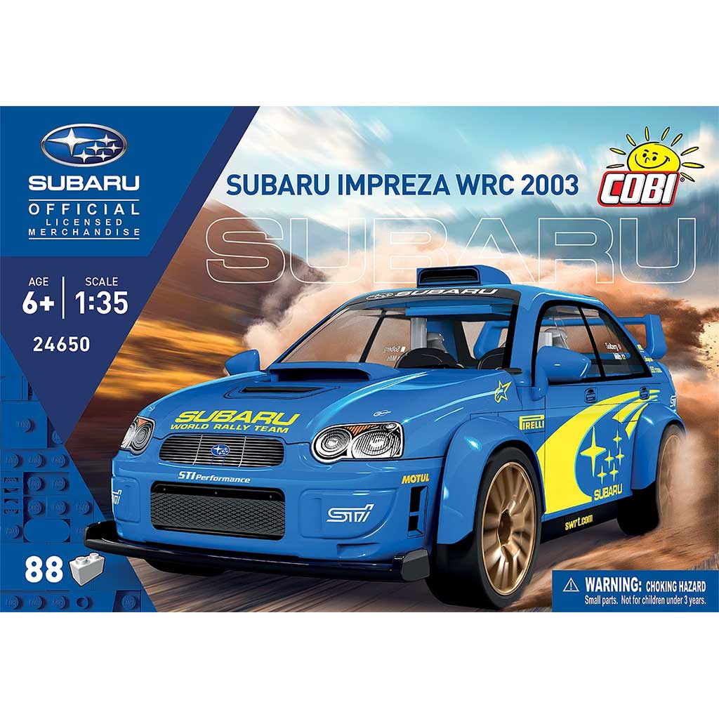 COBI: Subaru Impreza WRC 2003 auto stavebnica (24650) kép 1