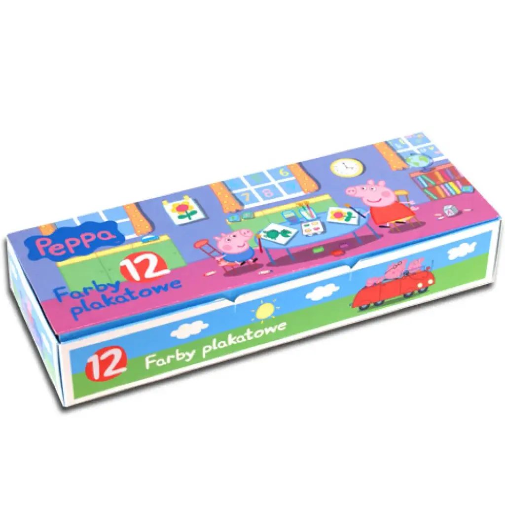Temperový set 12-ks - Peppa prasiatko kép 1