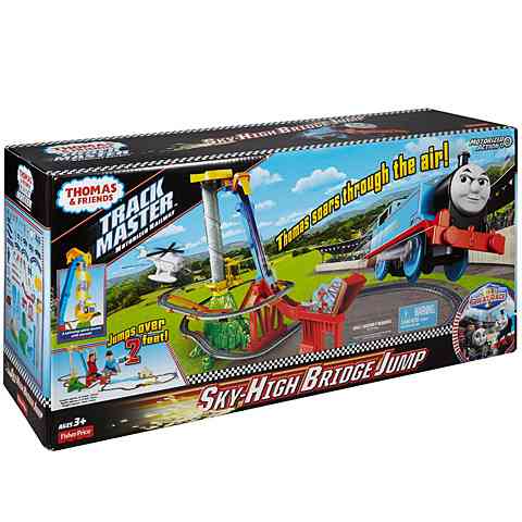 Thomas Track Master: Obrovský mostový skok - Mattel kép 1