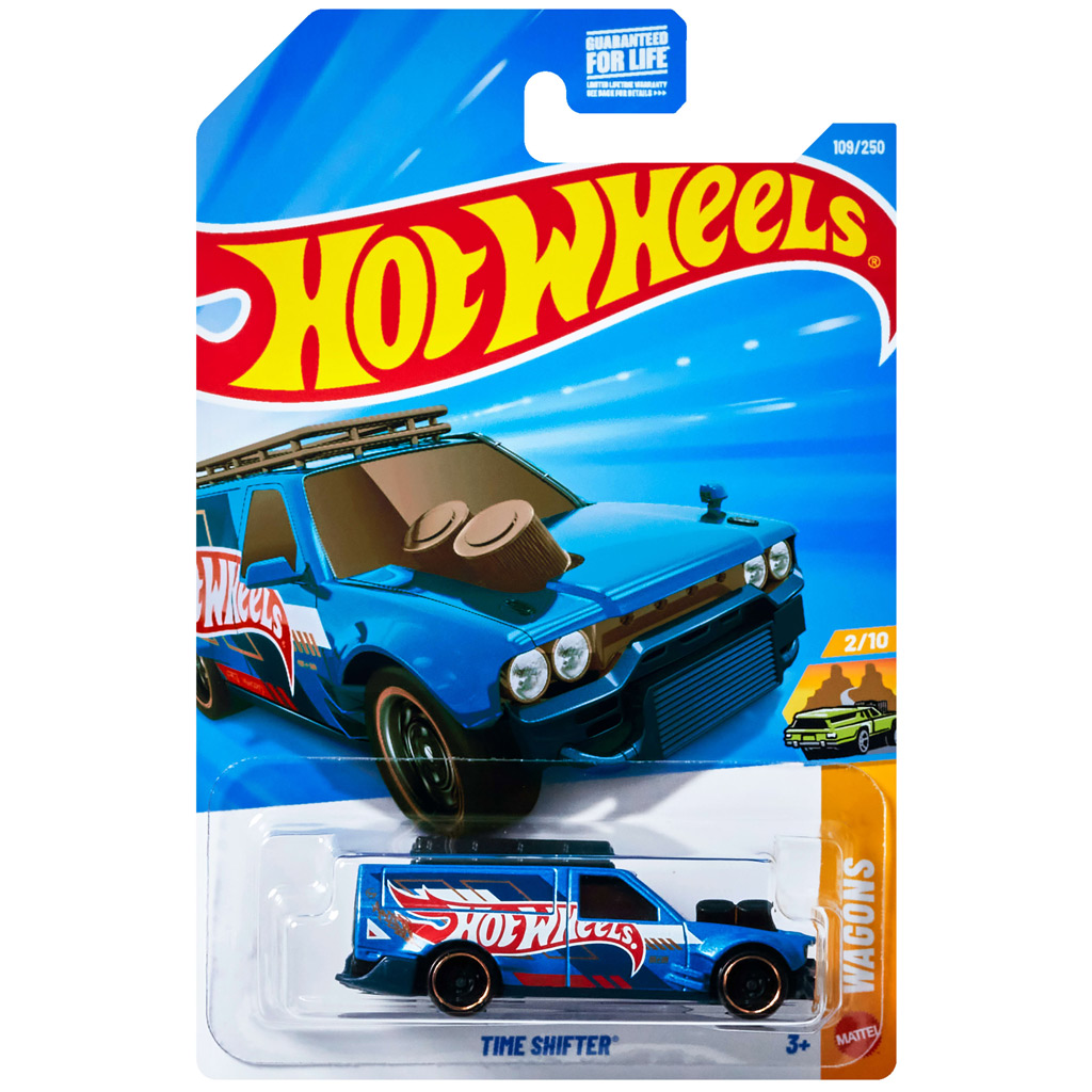 Hot Wheels: Time Shifter modrý autíčko 1/64 - Mattel kép 1