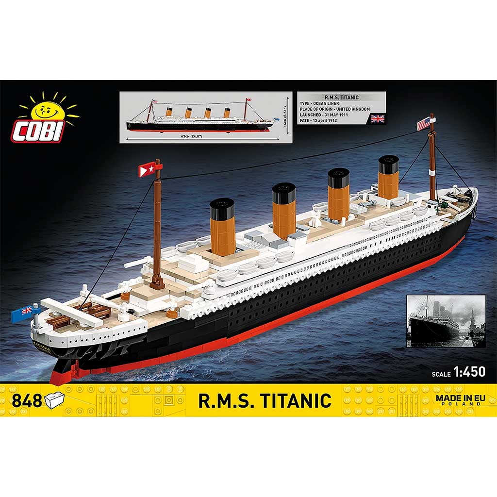 COBI: R.M.S. Titanic loď stavebnica (1688) kép 2