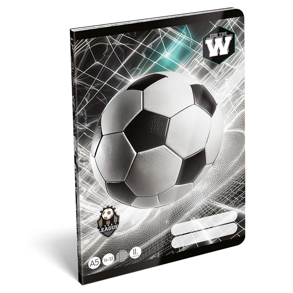 ICO: Lizzysuli Top League FTW 2. ročníkový linkovaný zošit kép 1