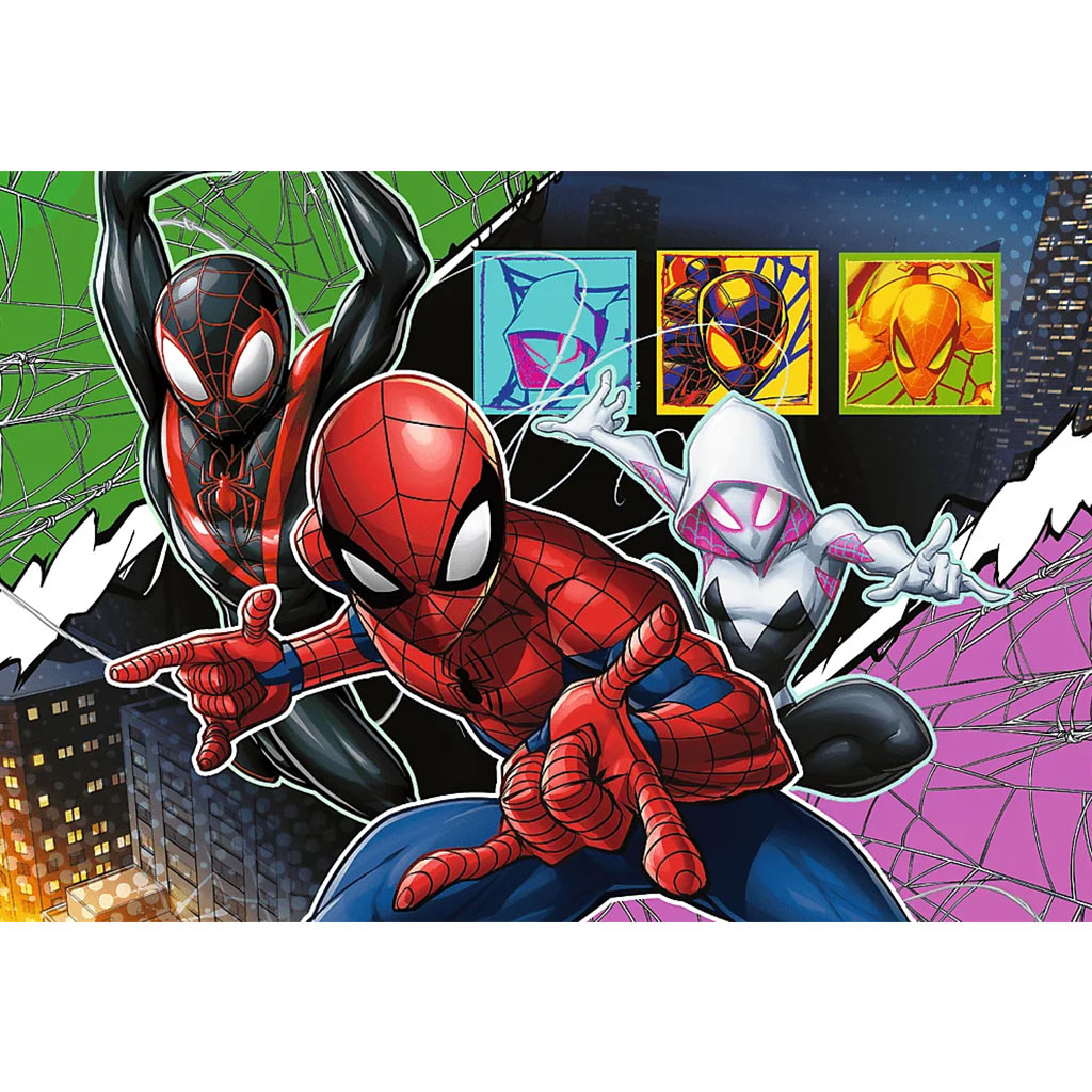 Marvel Spiderman Hrdinský pavúk 100ks puzzle - Trefl kép 2