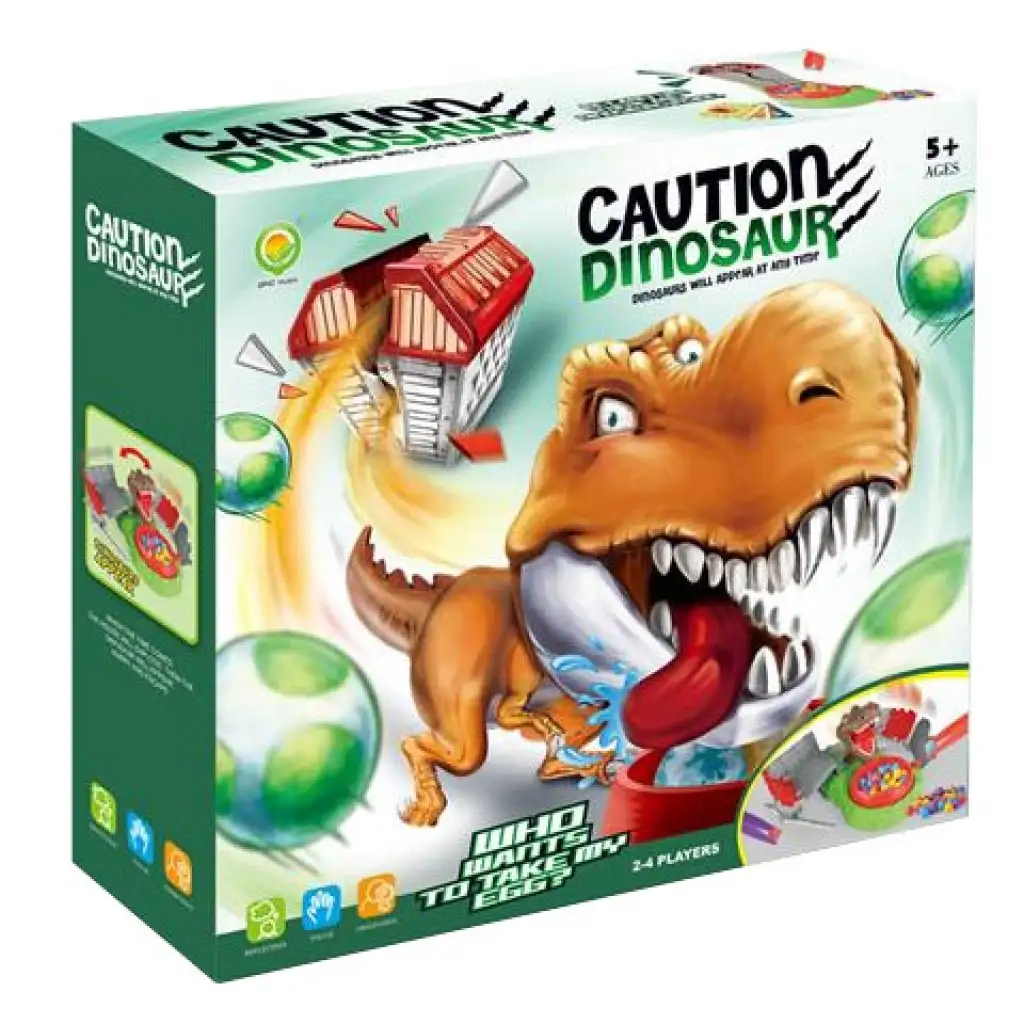 Útočný dinosaurus zručnostná spoločenská hra kép 1