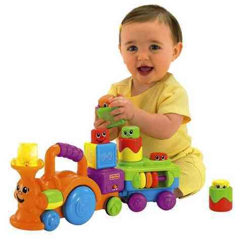 Veselý vláčik s prekvapením - Fisher Price kép 1