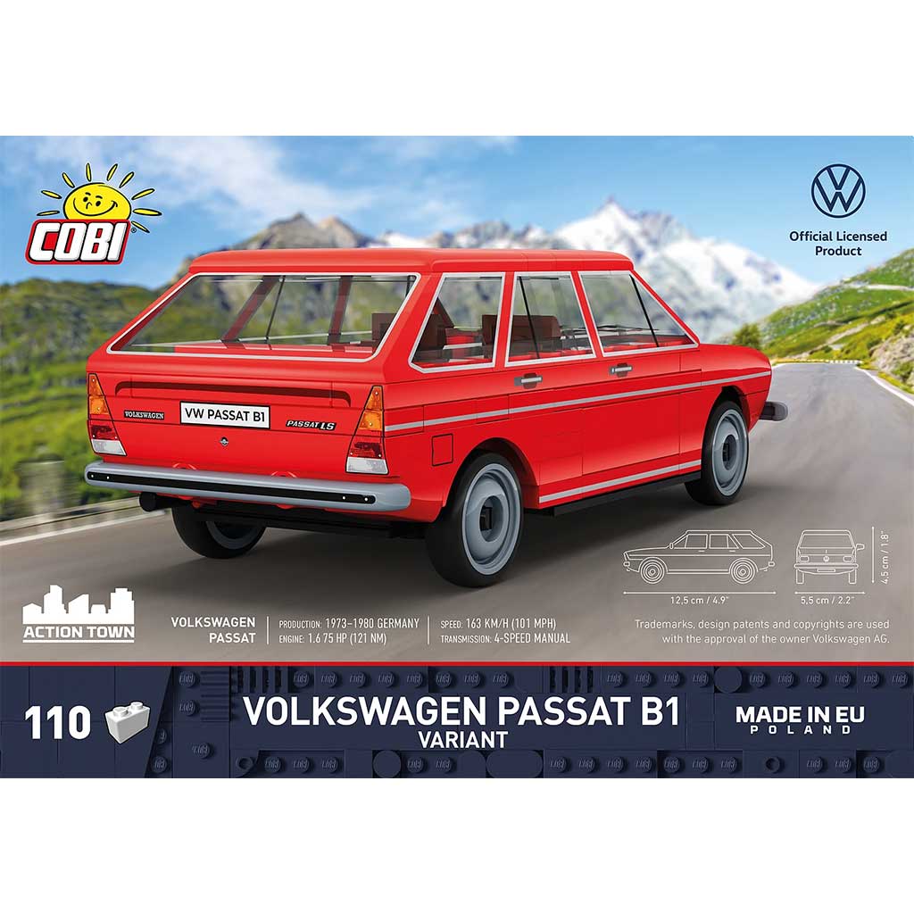 COBI: Volkswagen Passat B1 Variant auto stavebnica (24641) kép 2