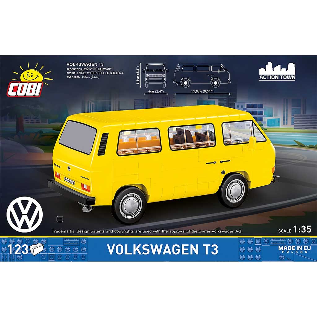 COBI: Volkswagen T3 auto stavebnica (24634) kép 2
