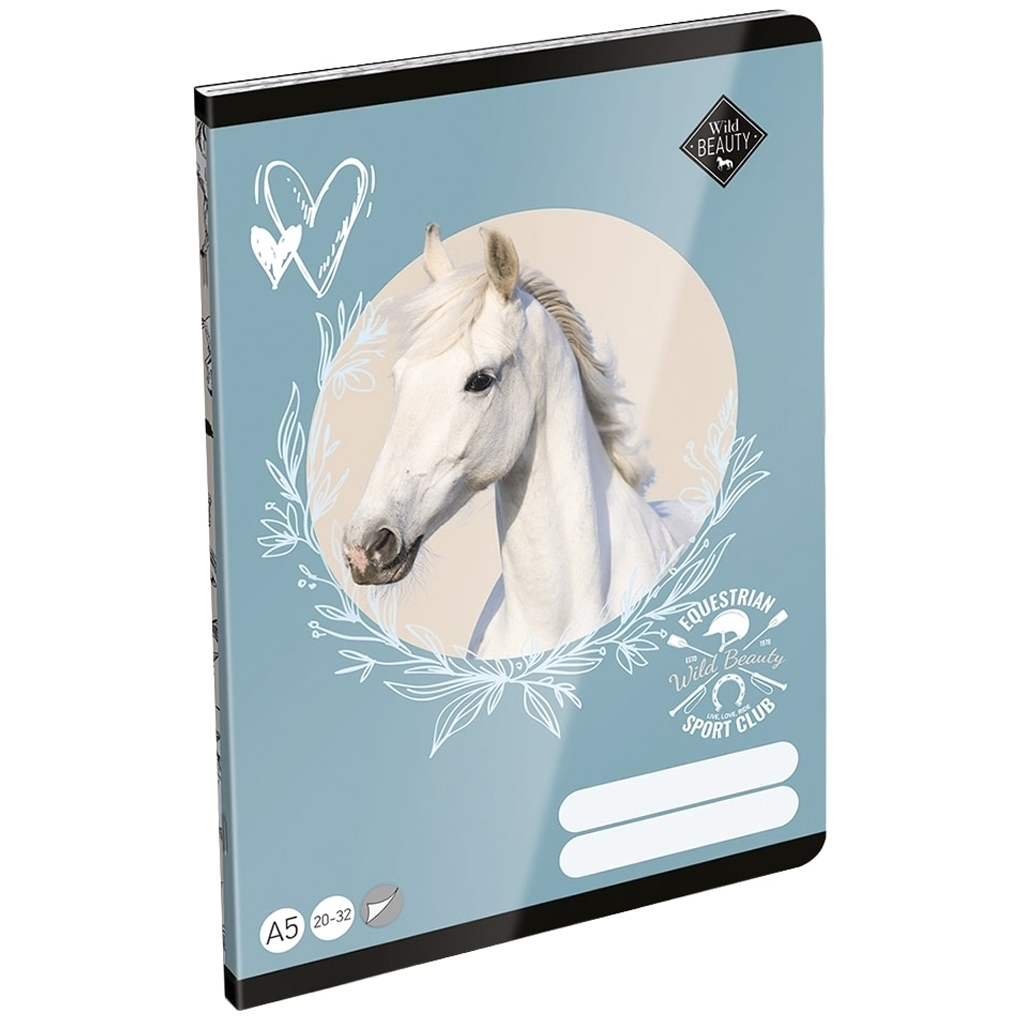 ICO: LizzySuli Wild Beauty Sport Club hladký zošit A/5 20-32 kép 1