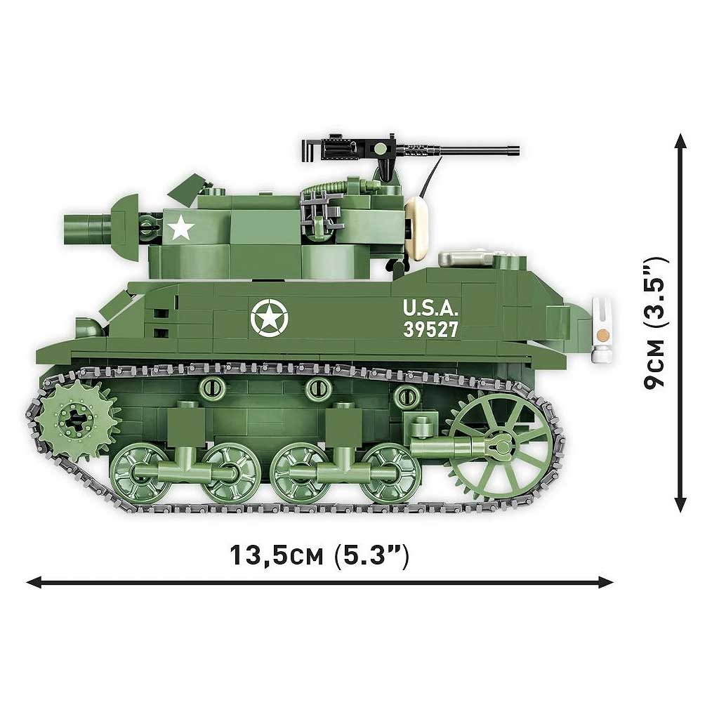COBI: WWII H.M.C M8 Scott tank stavebnica (2279) kép 4