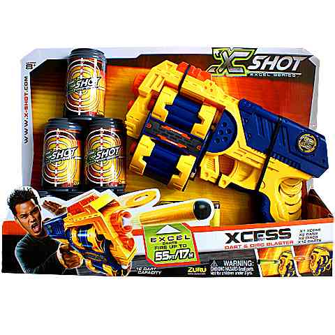 XShot Pištoľ s bubnovým zásobníkom set kép 1