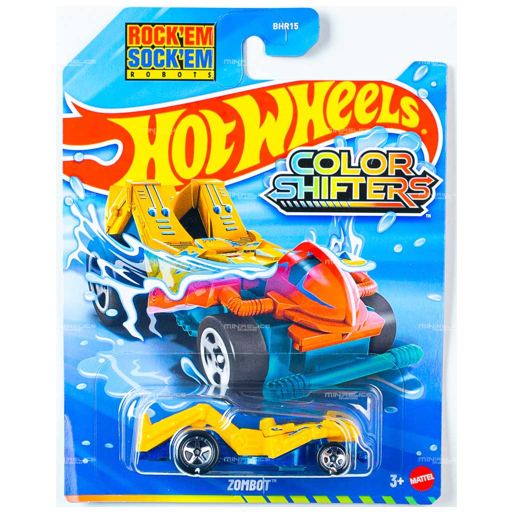 Hot Wheels: Zombot farbiaci malý automobil 1/64 - Mattel kép 1