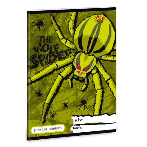 Zošit na slovíčka The Wolf Spider A5 kép 1