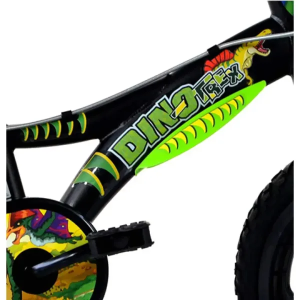 16-palcový detský bicykel s motívom dinosaura T‑Rex – Dino Bikes obrázok 3