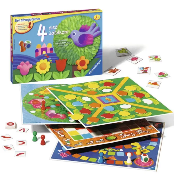 4 prvé hry - kolekcia stolových hier - Ravensburger obrázok 2