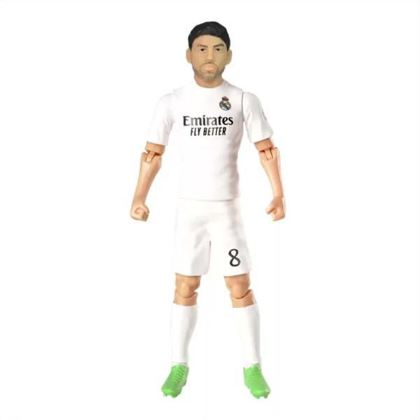 Akčná figúrka futbalistu, 20 cm – Real Madrid, Valverde v drese s číslom 8. obrázok 2