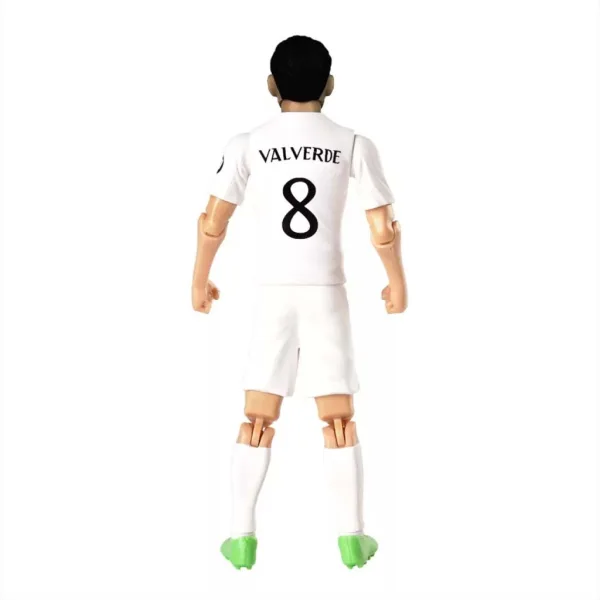 Akčná figúrka futbalistu, 20 cm – Real Madrid, Valverde v drese s číslom 8. obrázok 3