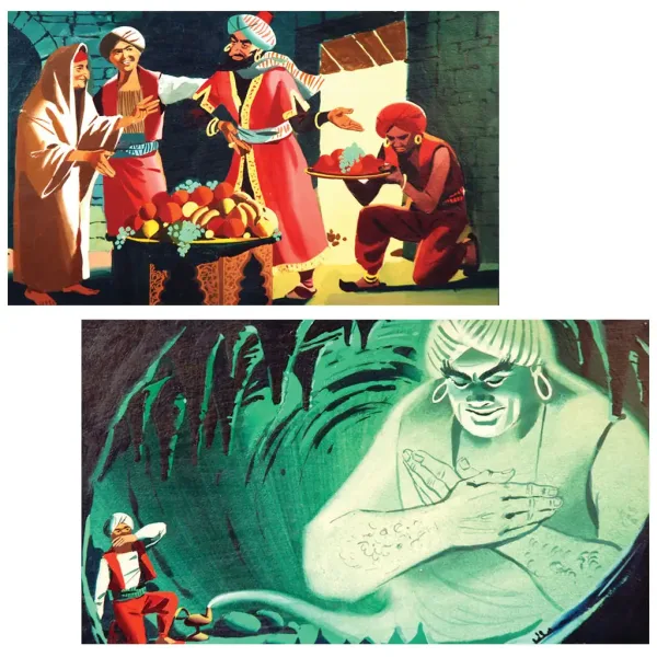 Aladin a čarovná lampa diapozitív obrázok 2
