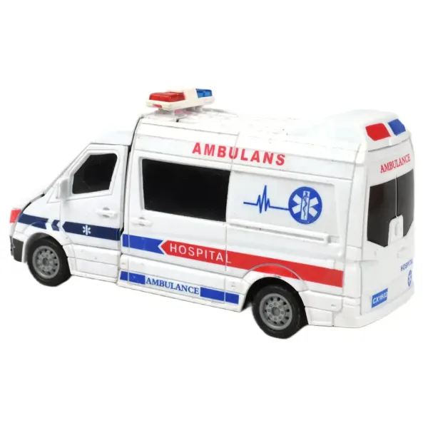 Ambulancia: Transformujúci sa záchranárske auto v dvoch variantoch 13cm obrázok 3
