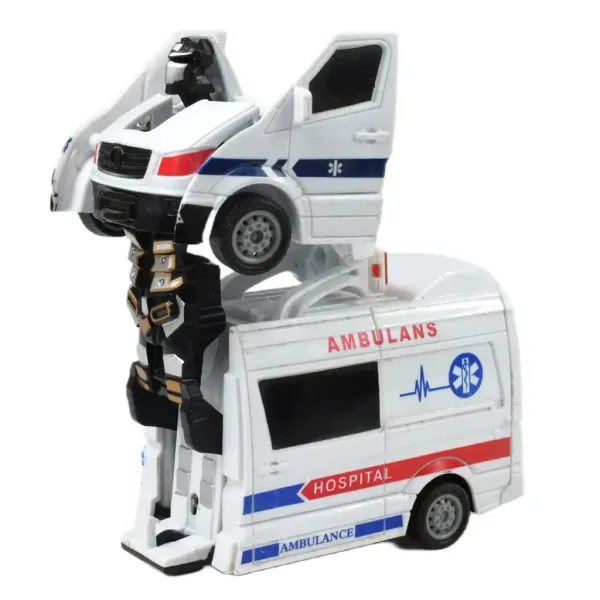Ambulancia: Transformujúci sa záchranárske auto v dvoch variantoch 13cm obrázok 4